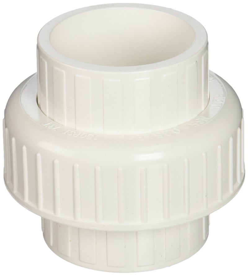 WHT 2" SXS PVC UNION